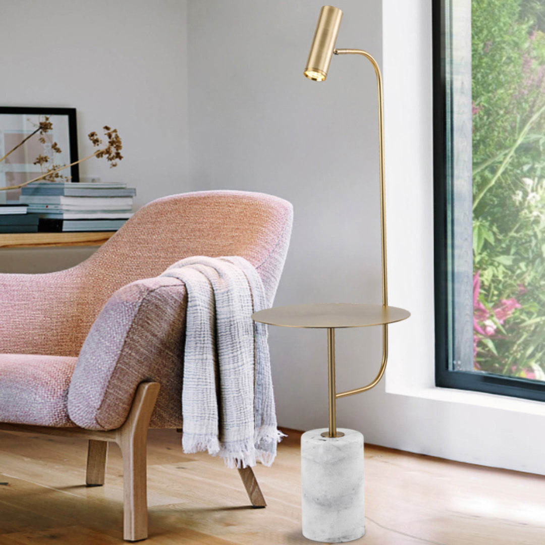 Pedestal Floor Lamp - Cueteks