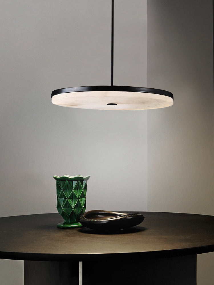 Elenora Alabaster Pendant Light - Cueteks