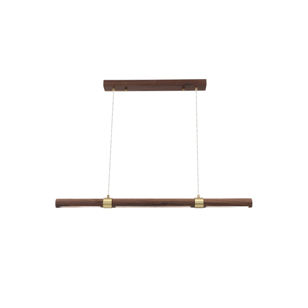 Linear Wood LED Pendant lamp - Cueteks