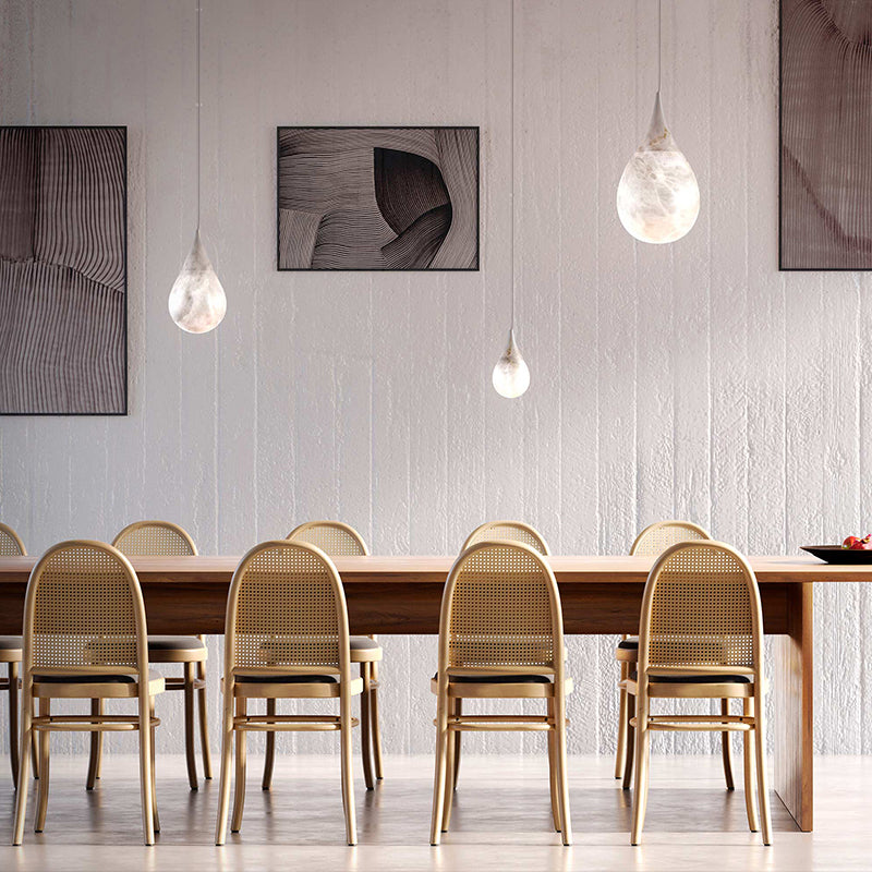 Alabaster Marble Small  Pendant Light - Cueteks