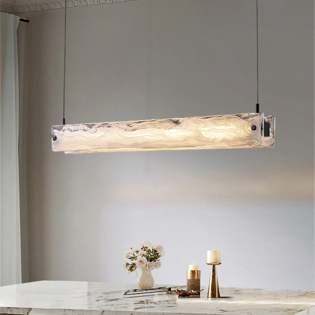 Cloud And Fog Modern Glass Chandelier - Cueteks