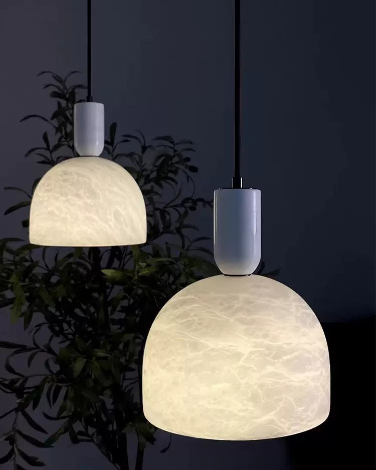 Alabaster Marble Small  Pendant Light - Cueteks