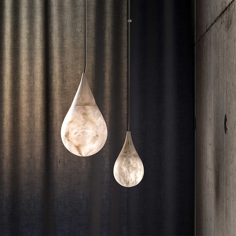 Alabaster Marble Small  Pendant Light - Cueteks