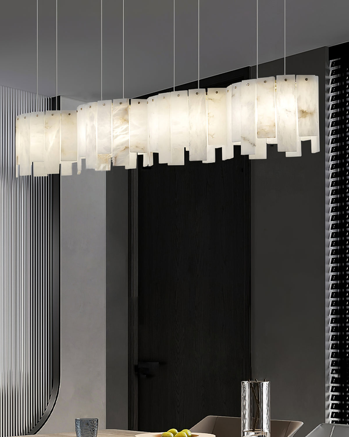 Luxury All-copper Marble Chandelier - Cueteks