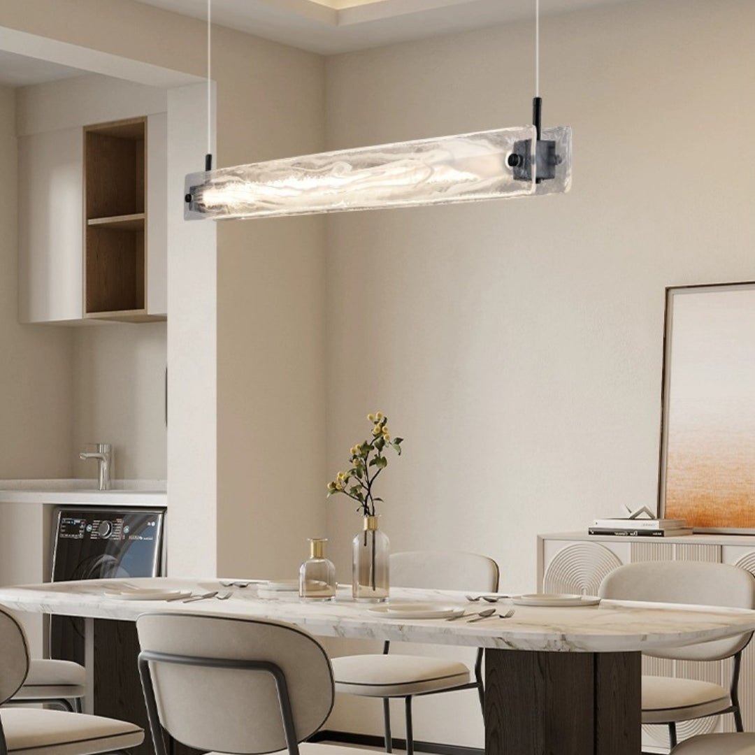 Cloud And Fog Modern Glass Chandelier - Cueteks