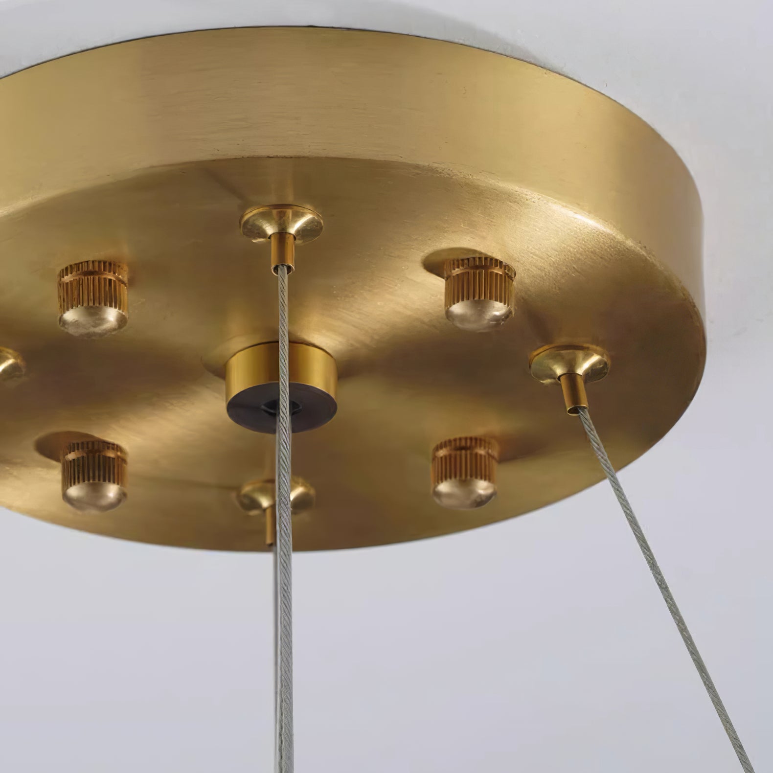 Triple Ring Alabaster Pendant Light - Cueteks