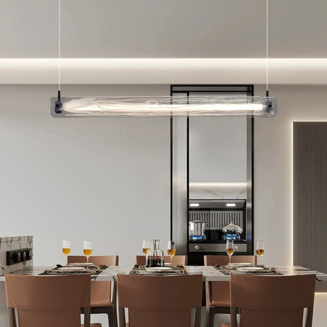 Cloud And Fog Modern Glass Chandelier - Cueteks