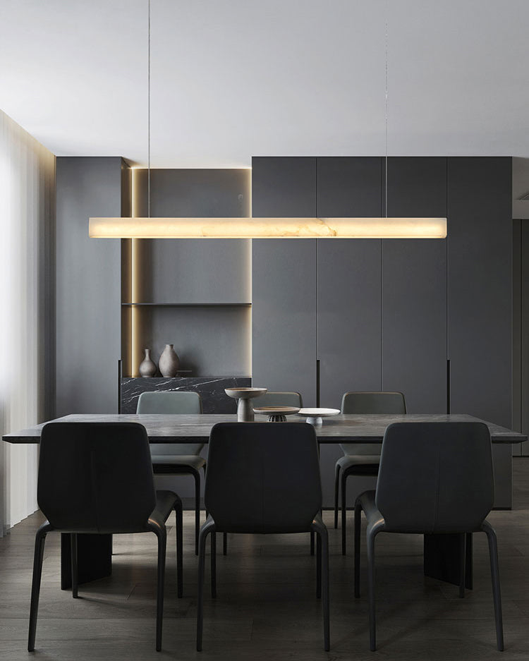 Linear Alabaster Pendant Light - Cueteks