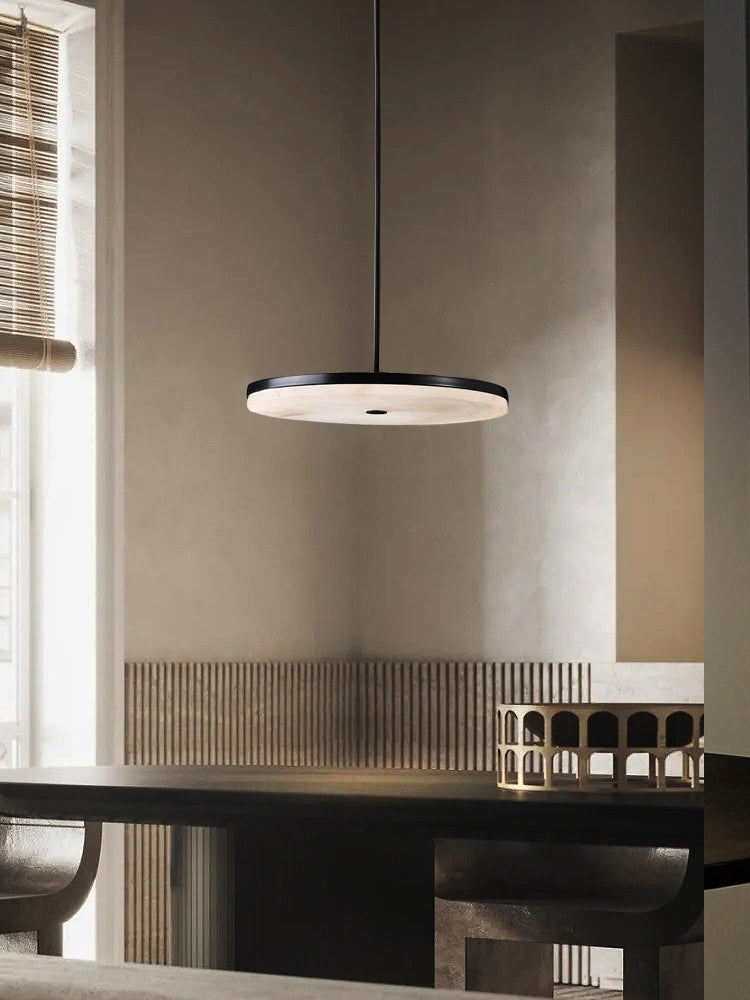 Elenora Alabaster Pendant Light - Cueteks