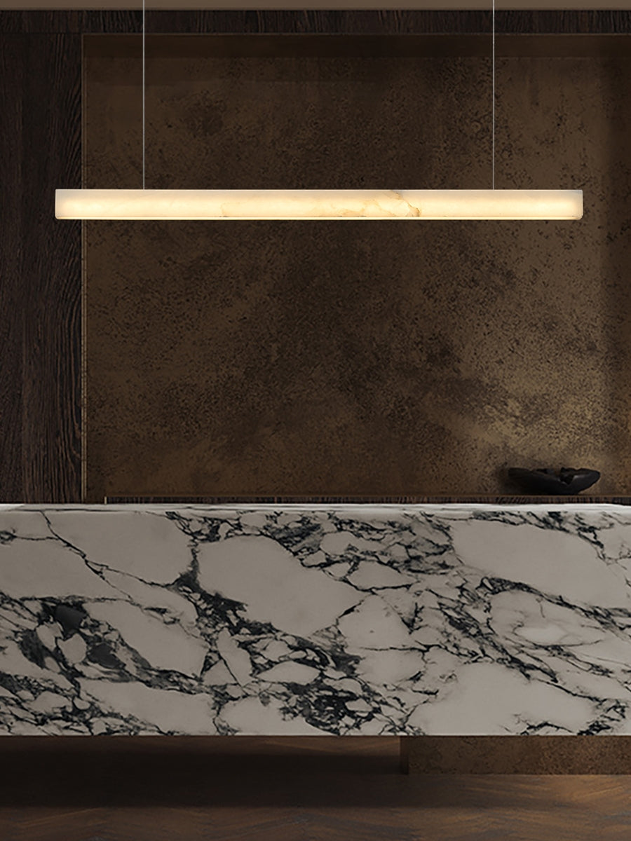 Linear Alabaster Pendant Light - Cueteks