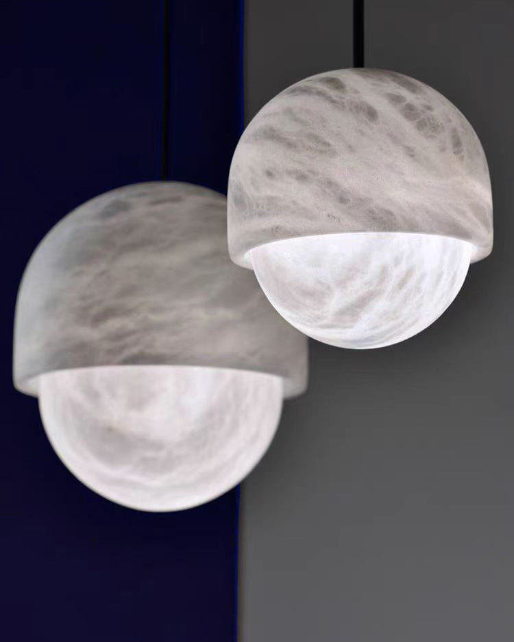 Alabaster Marble Small  Pendant Light - Cueteks