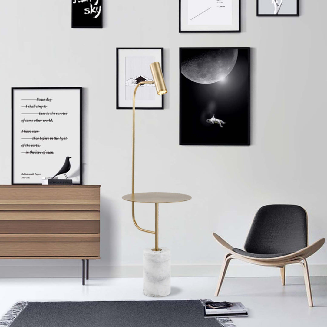 Pedestal Floor Lamp - Cueteks