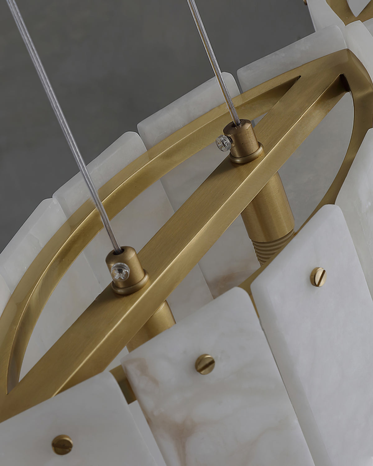Luxury All-copper Marble Chandelier - Cueteks