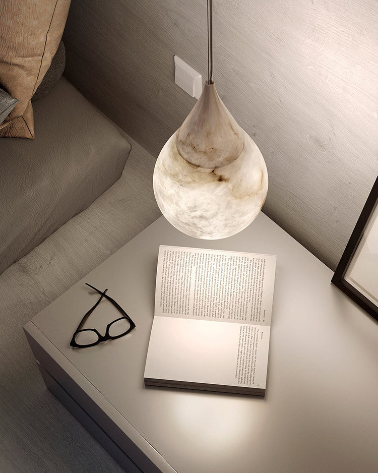 Alabaster Marble Small  Pendant Light - Cueteks