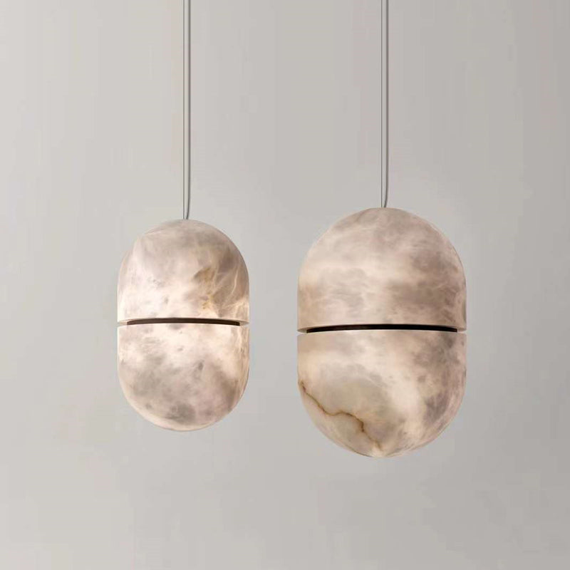 Alabaster Marble Small  Pendant Light - Cueteks