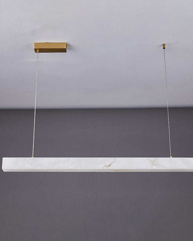 Linear Alabaster Pendant Light - Cueteks