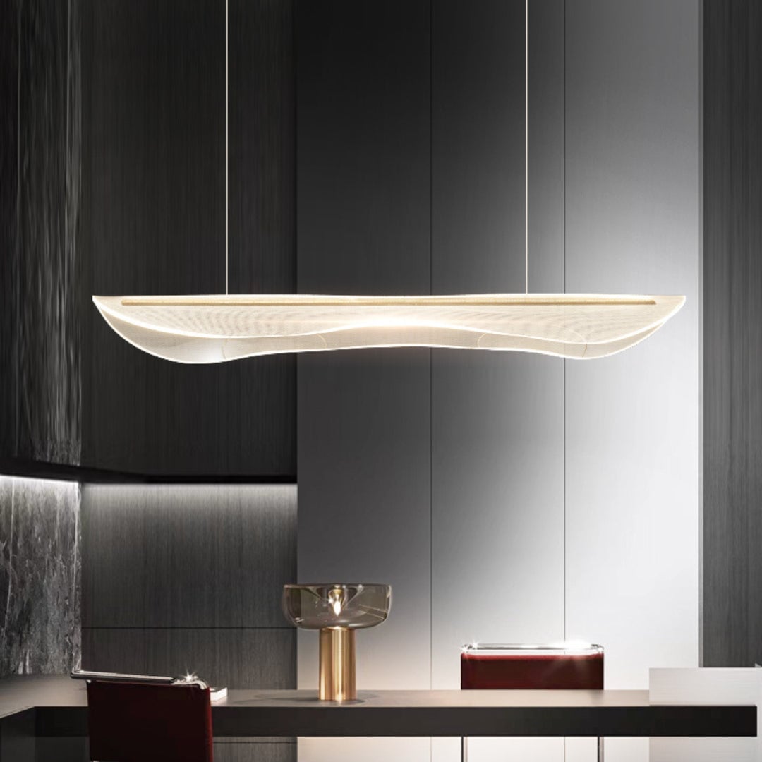 Blk Dining Room Acrylic Chandelier - Cueteks