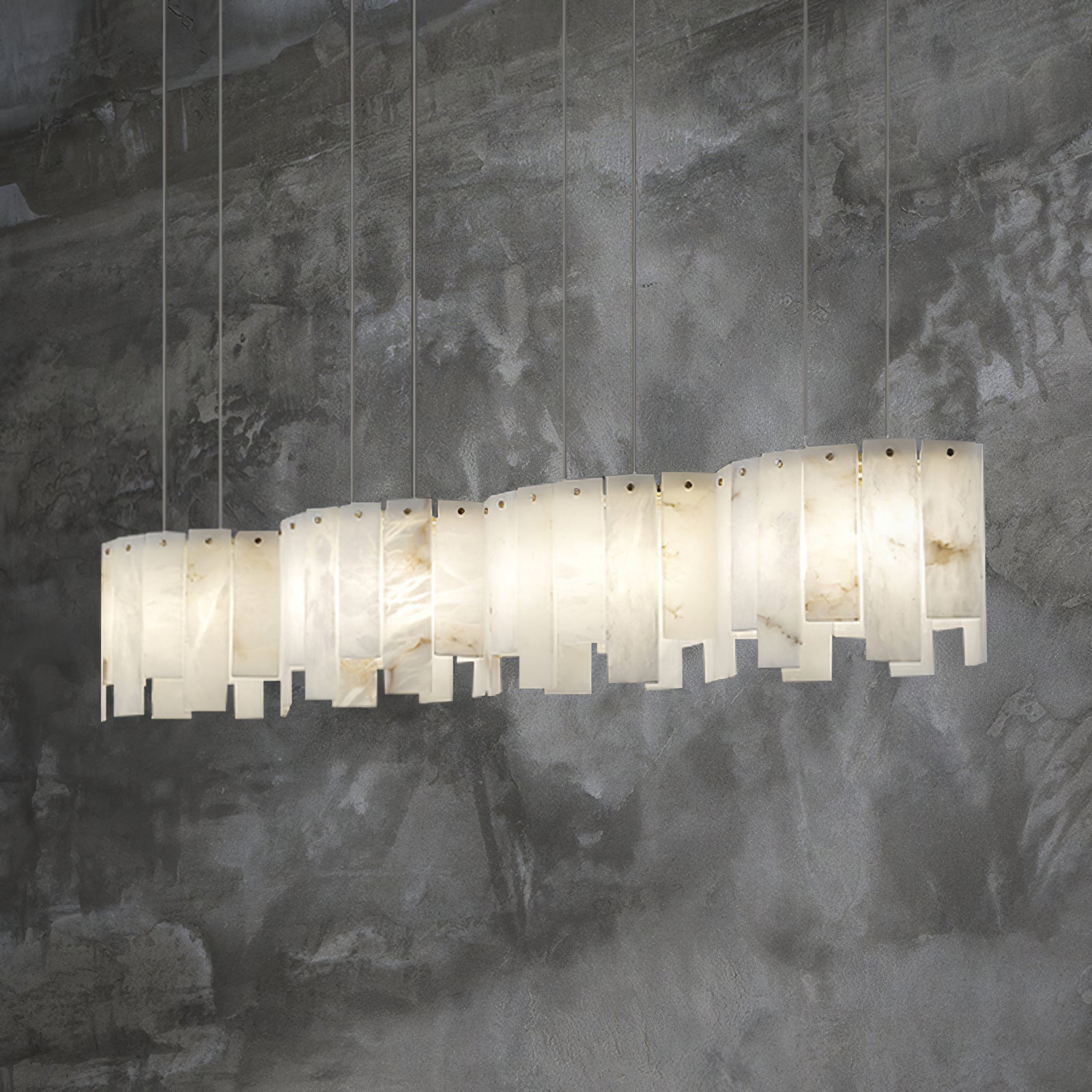 Luxury All-copper Marble Chandelier - Cueteks