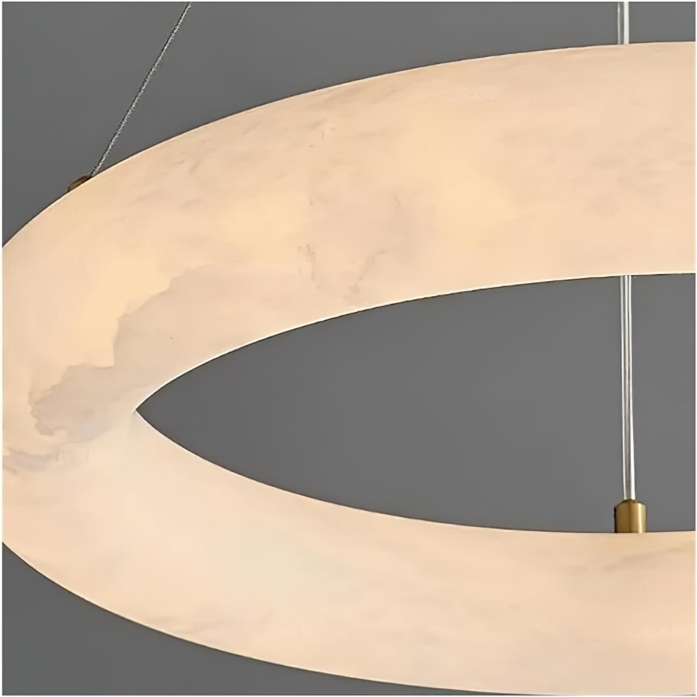 Halo Alabaster Pendant Light - Cueteks