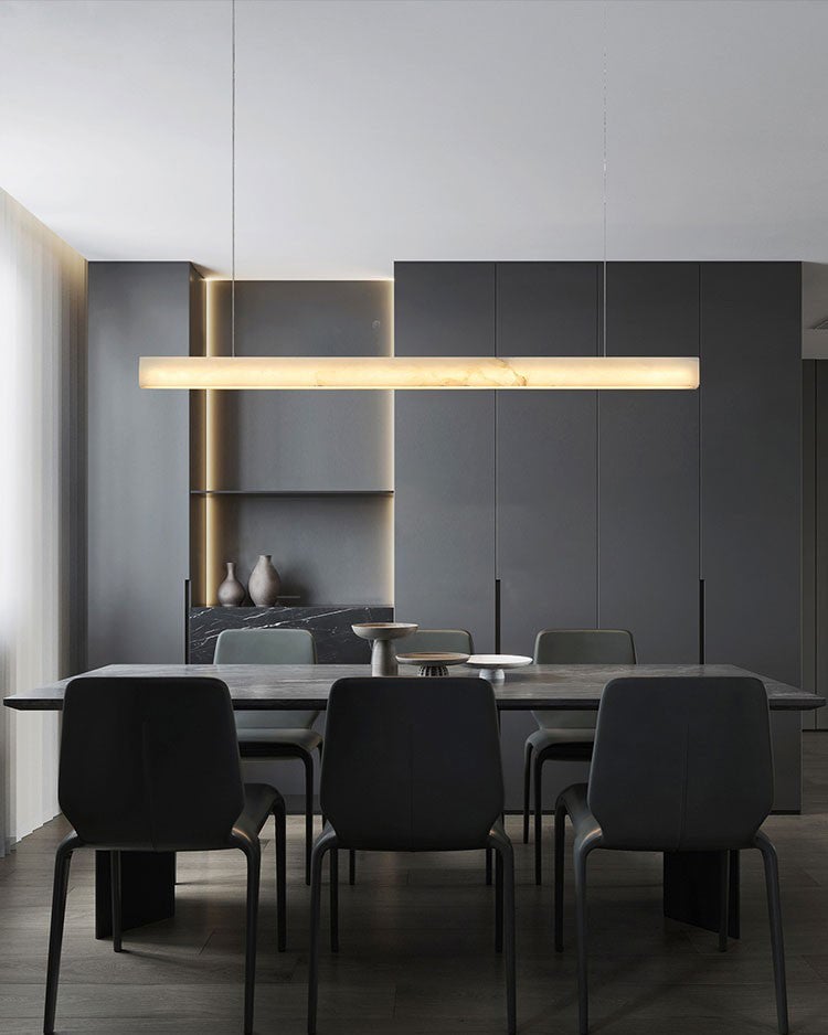 Linear Alabaster Pendant Light - Cueteks