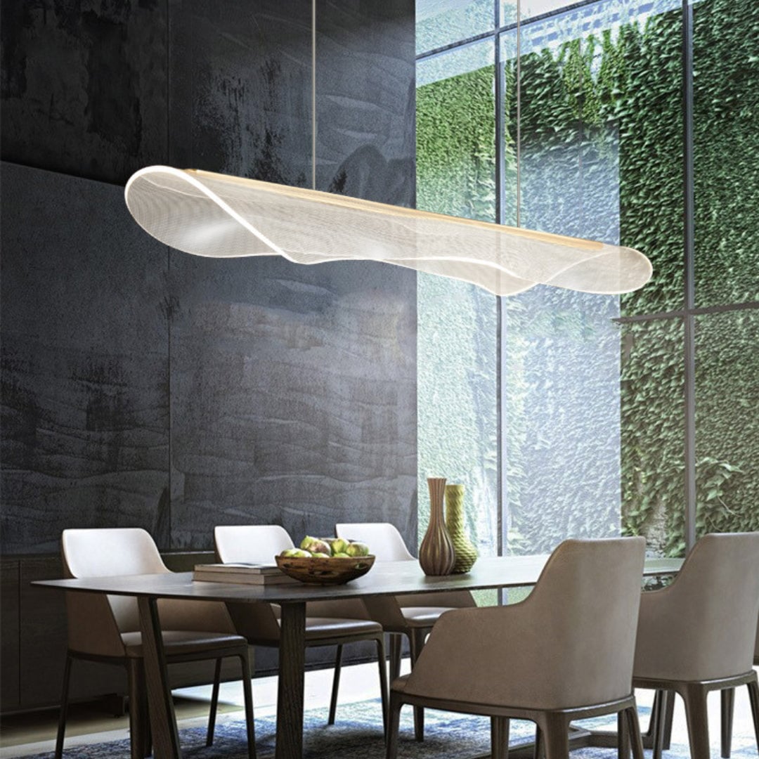 Blk Dining Room Acrylic Chandelier - Cueteks