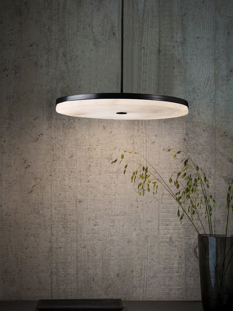 Elenora Alabaster Pendant Light - Cueteks
