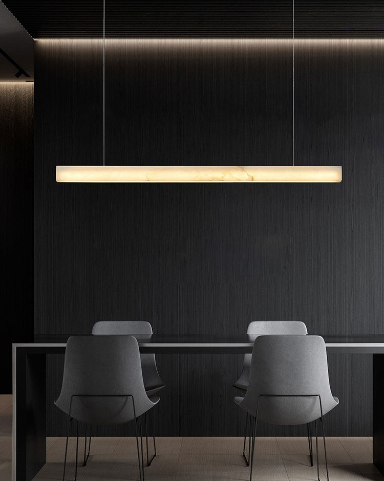 Linear Alabaster Pendant Light - Cueteks