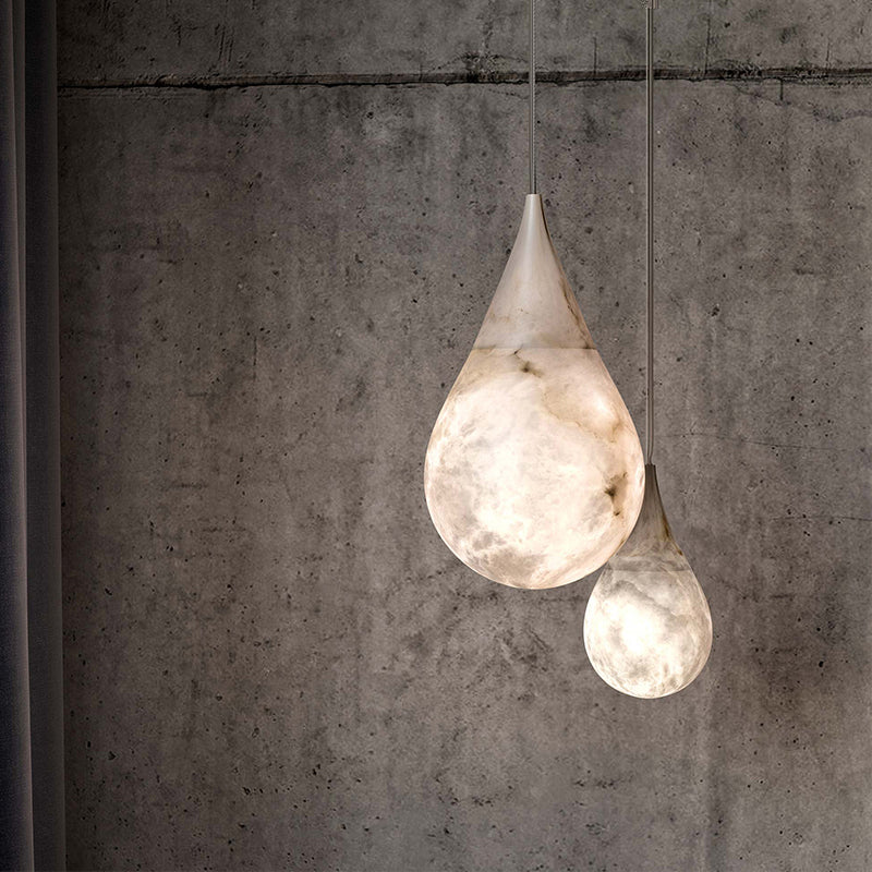 Alabaster Marble Small  Pendant Light - Cueteks