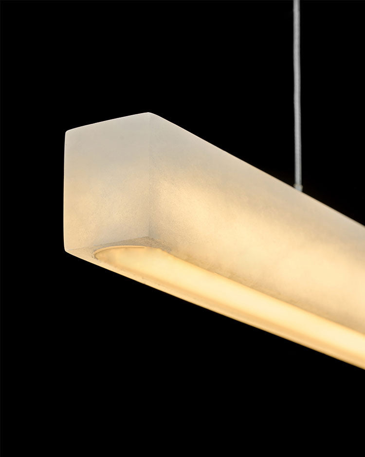 Linear Alabaster Pendant Light - Cueteks