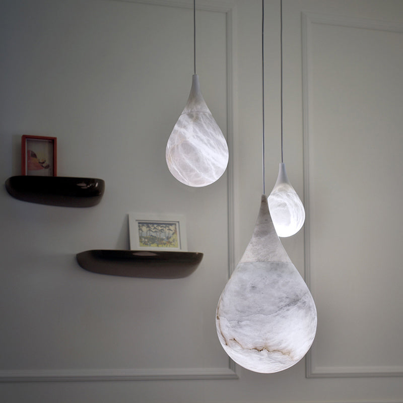 Alabaster Marble Small  Pendant Light - Cueteks