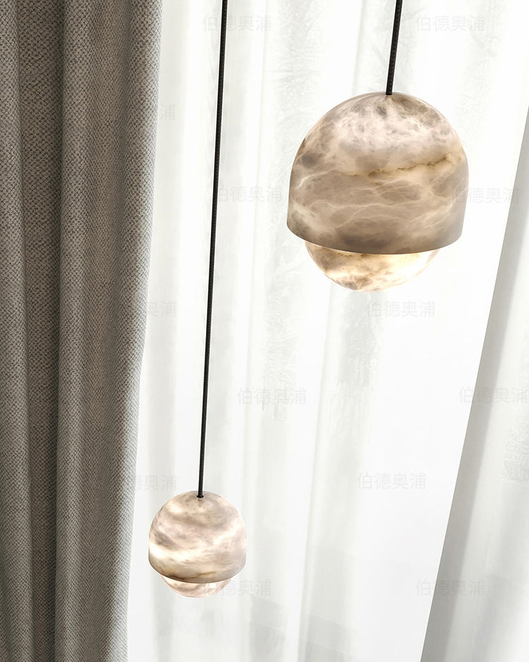 Alabaster Marble Small  Pendant Light - Cueteks