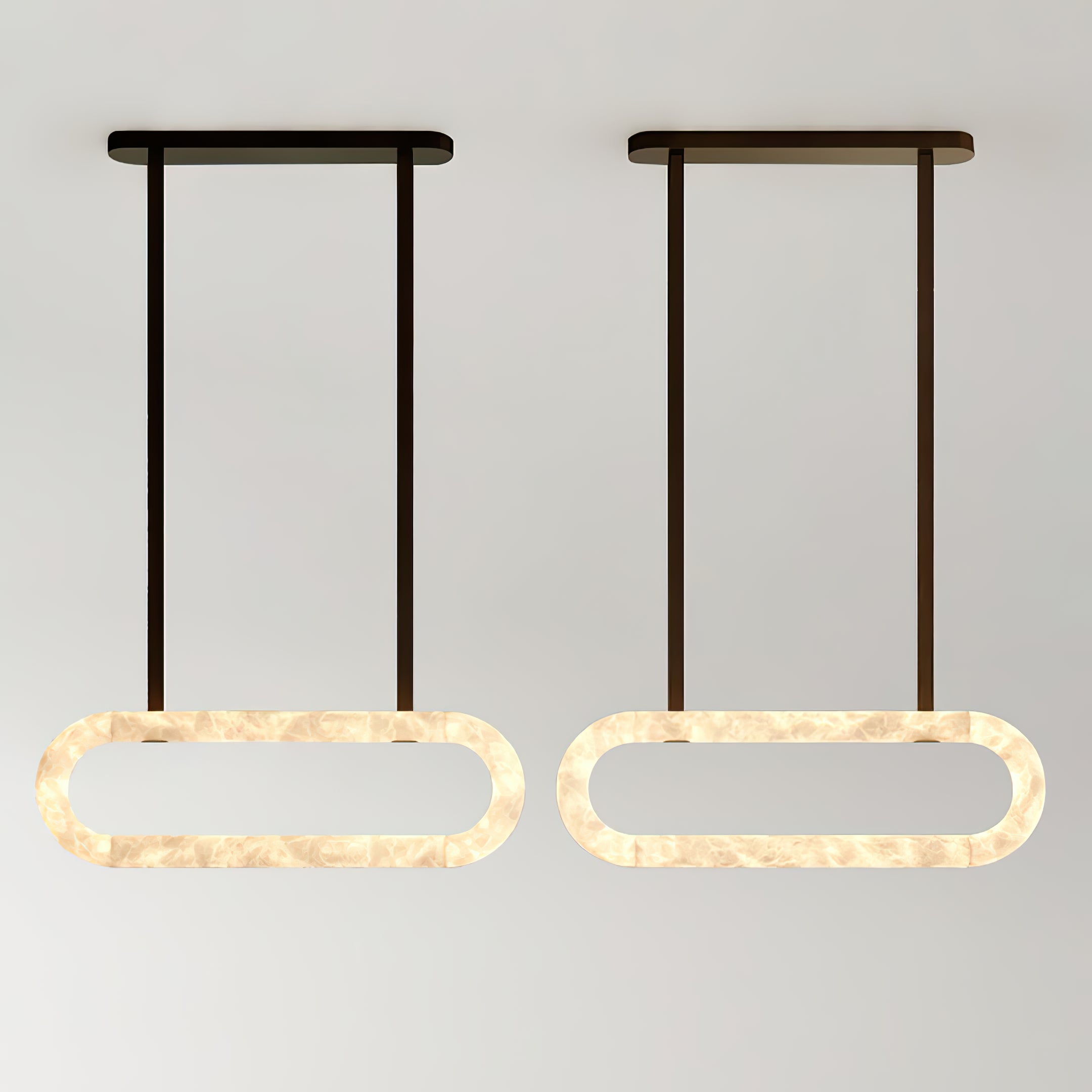 ODDA Snow Gypsum Pendant Light - Cueteks