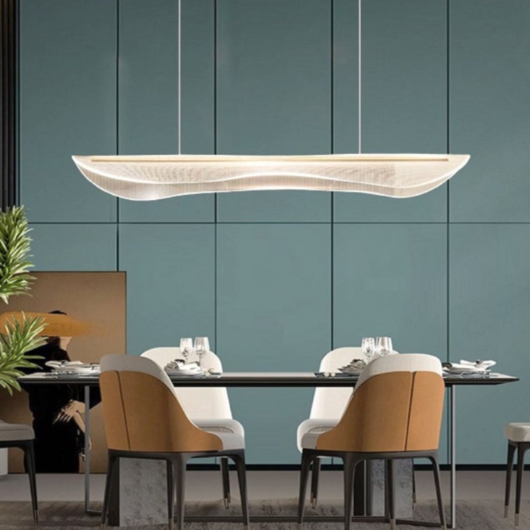 Blk Dining Room Acrylic Chandelier - Cueteks
