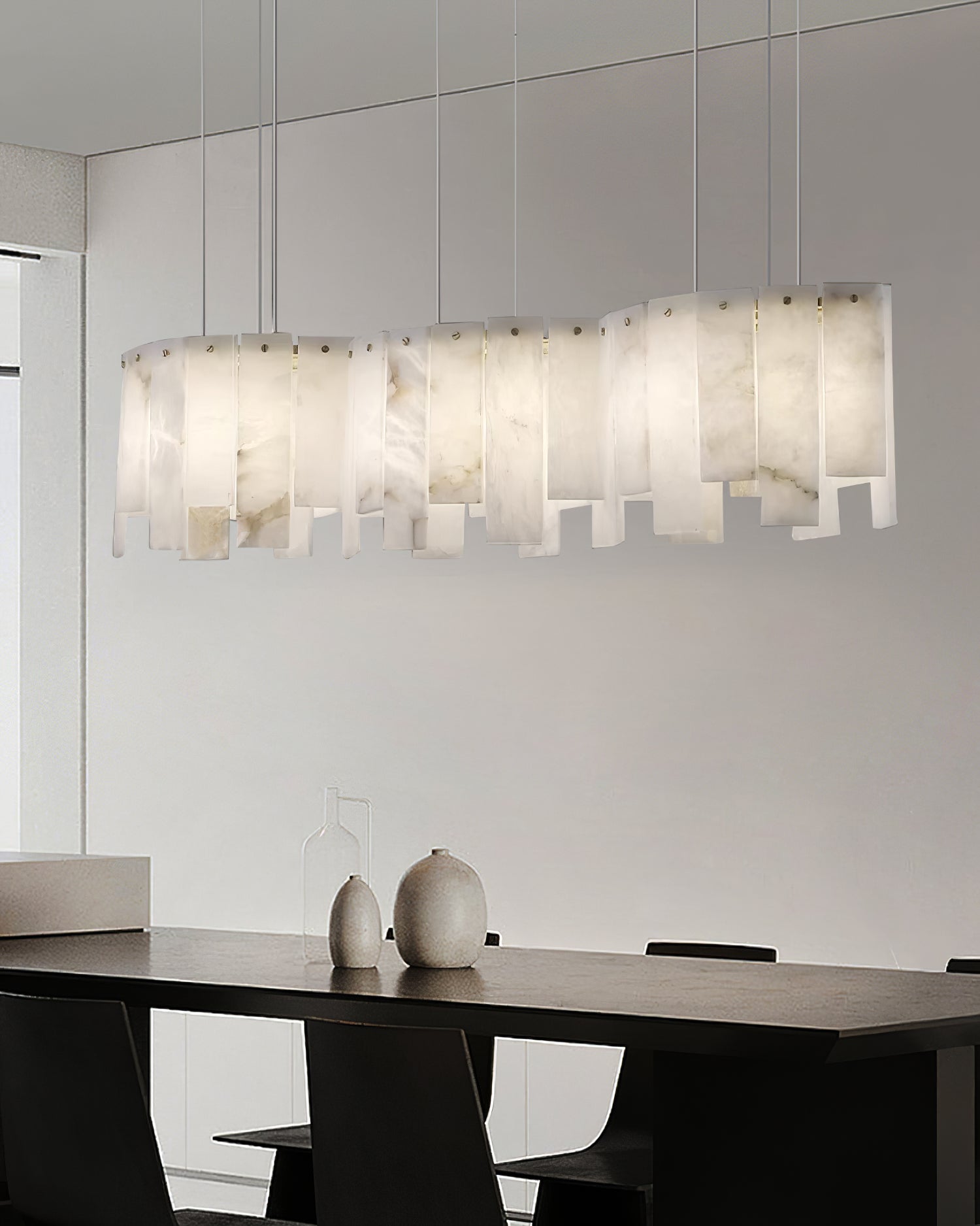 Luxury All-copper Marble Chandelier - Cueteks