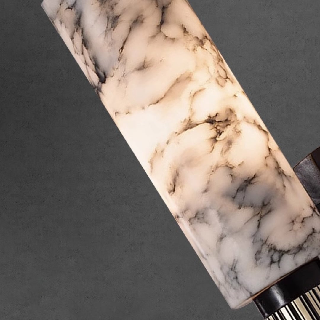 Moonshade Marble Sconce Wall Lamp - Cueteks