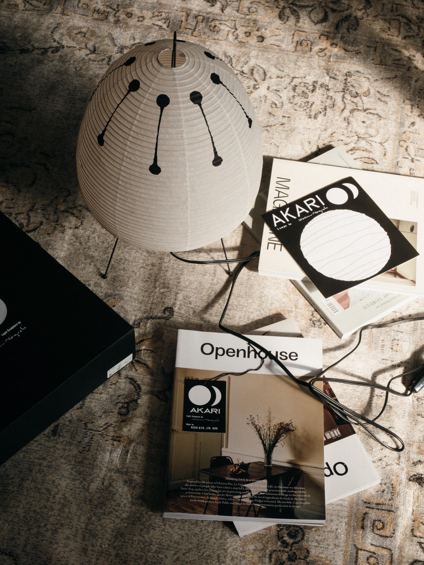 Akari 1A Series Table Lamp - Cueteks