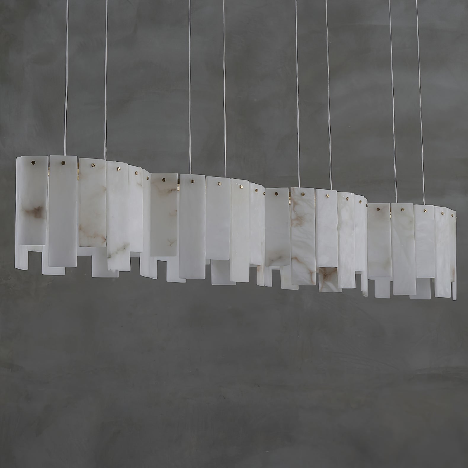 Luxury All-copper Marble Chandelier - Cueteks