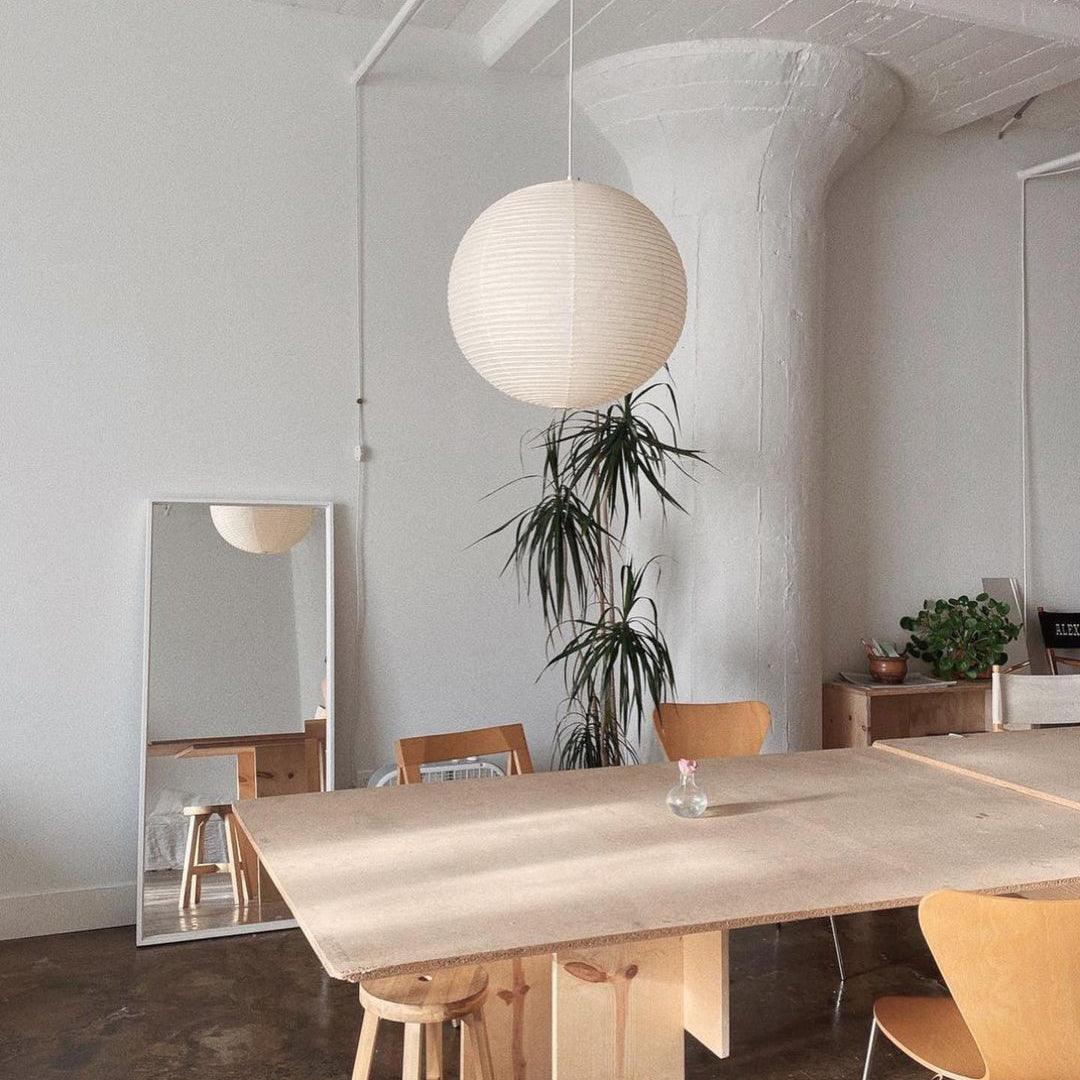 Washi Paper Round Series Pendant Lamp - Cueteks