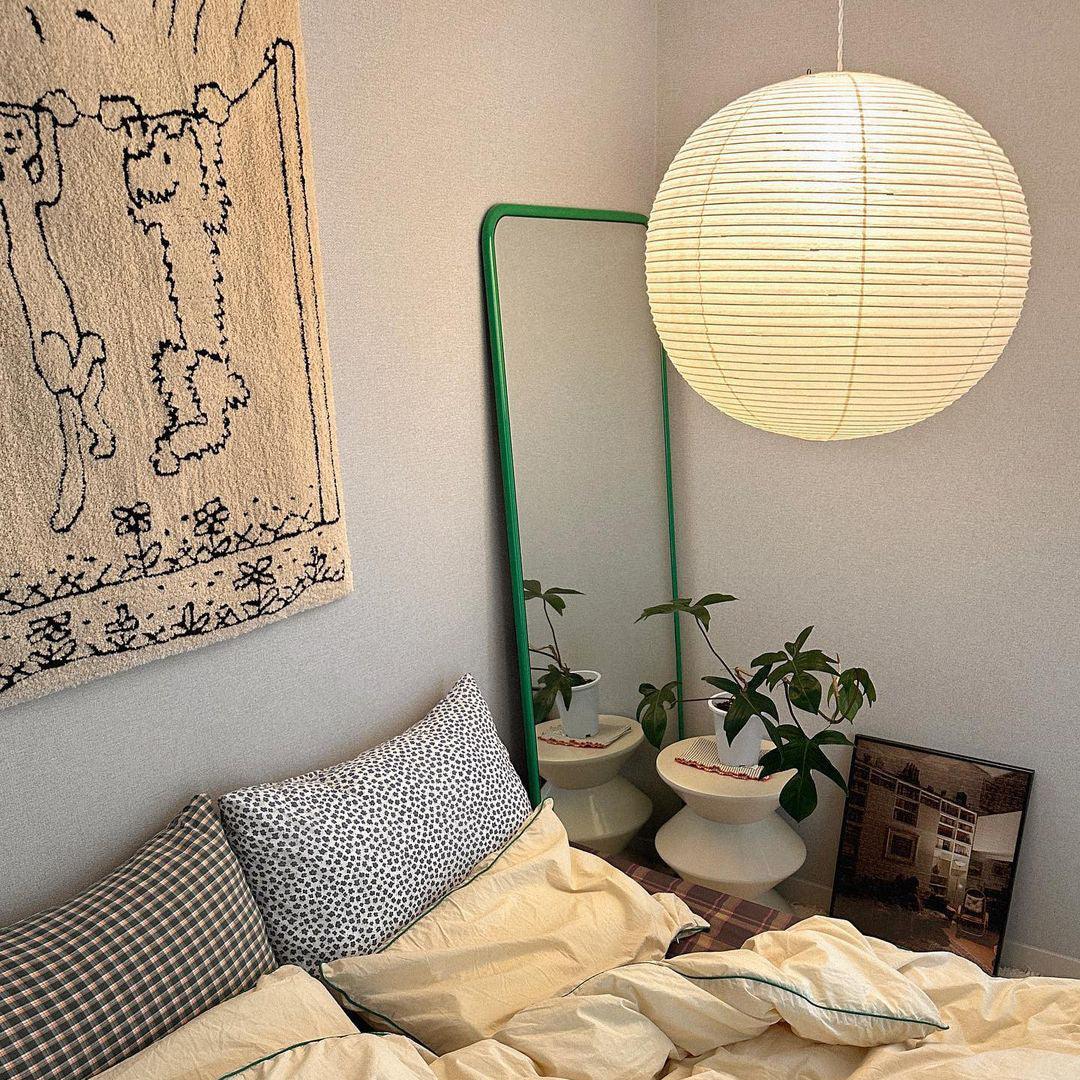 Washi Paper Round Series Pendant Lamp - Cueteks