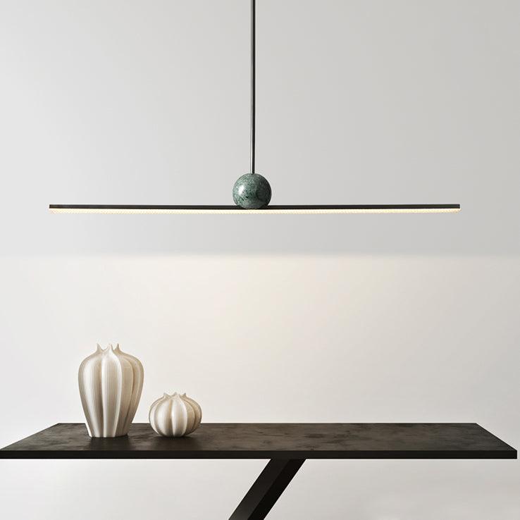 Marble Linear Pendant Lamp - Cueteks