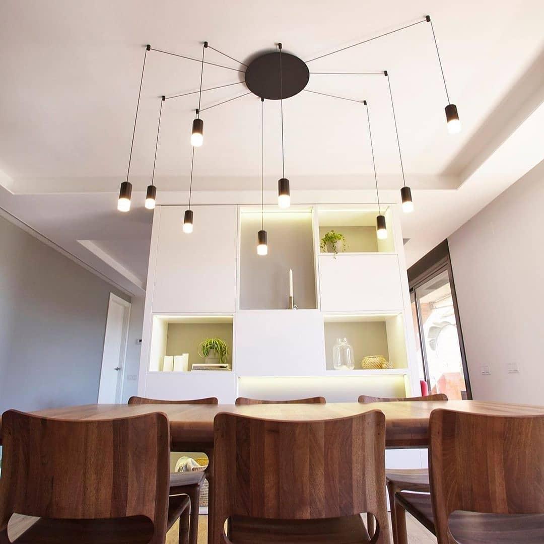 Line Form Pendant light - Cueteks