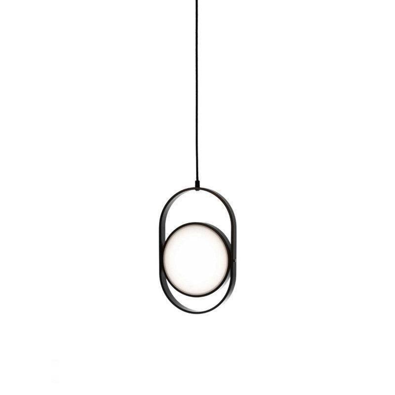 Vertical Black KUU frame with lit inner disc