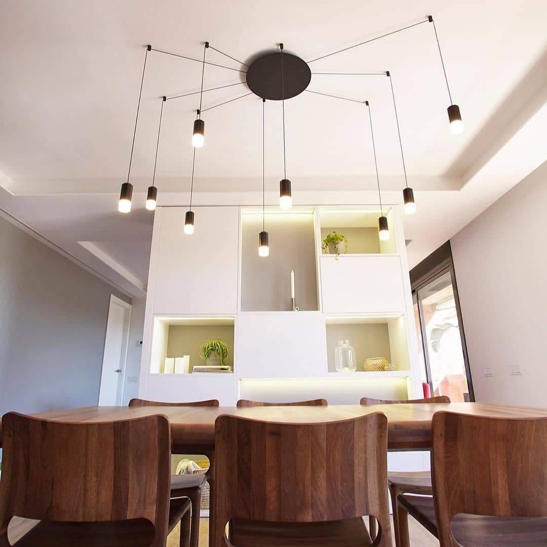 Line Form Pendant light - Cueteks