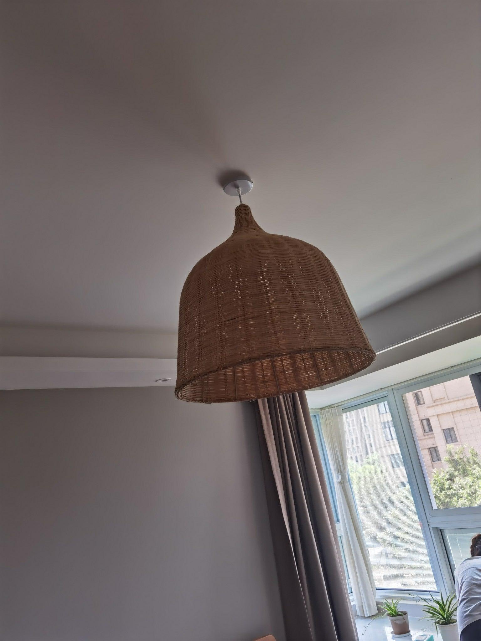 Rattan Pandent Light - Cueteks
