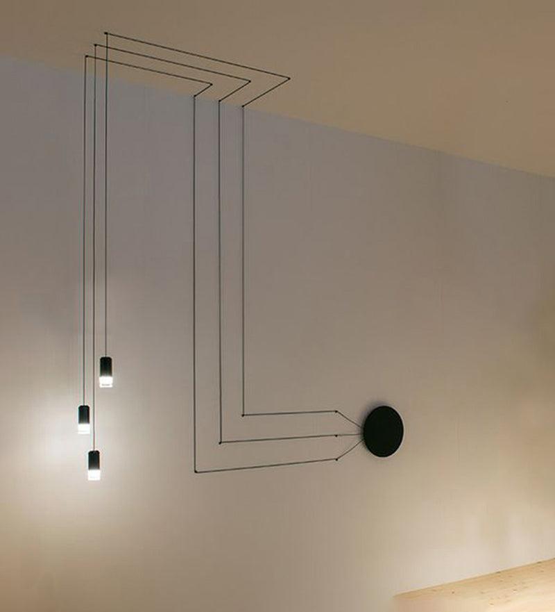 Line Form Pendant light - Cueteks