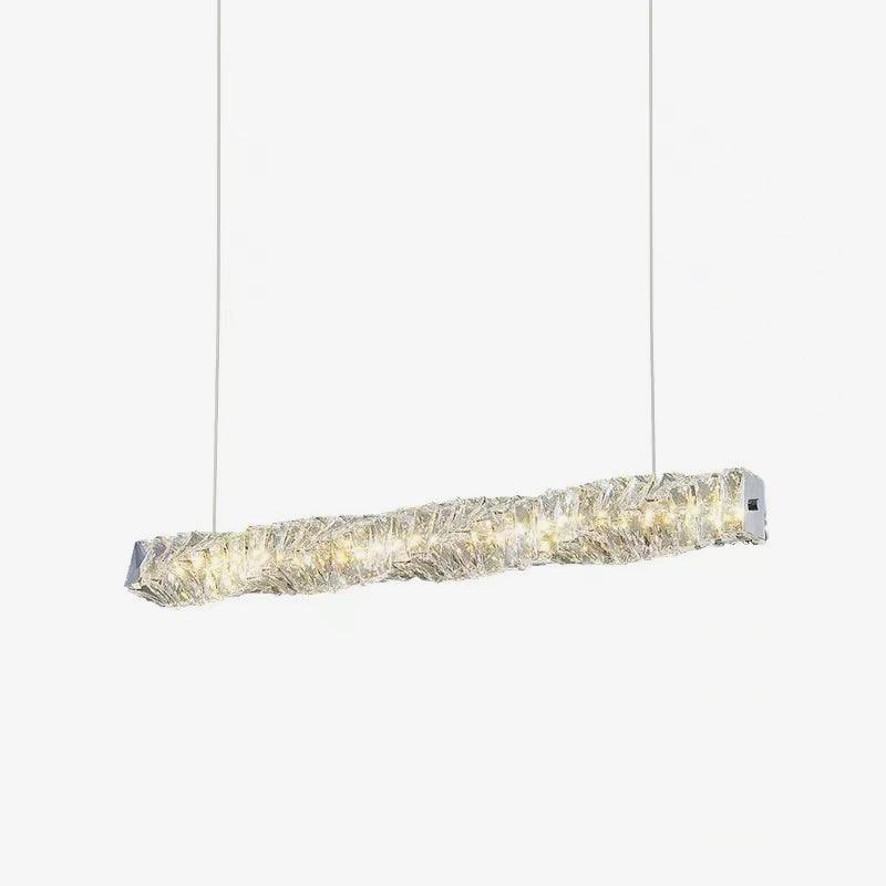 Long Crystal Pendant Lamp - Cueteks