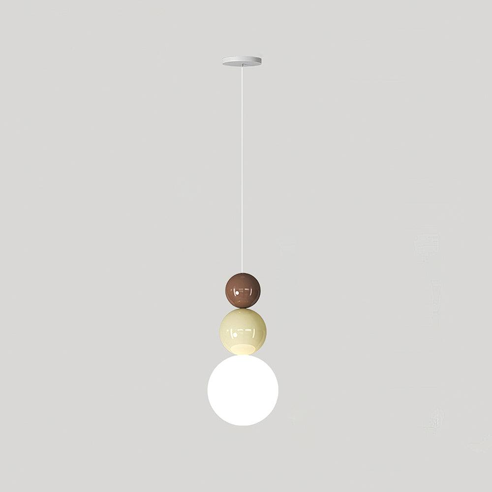 Acrylic Three Ball Pendant Lamp - Cueteks