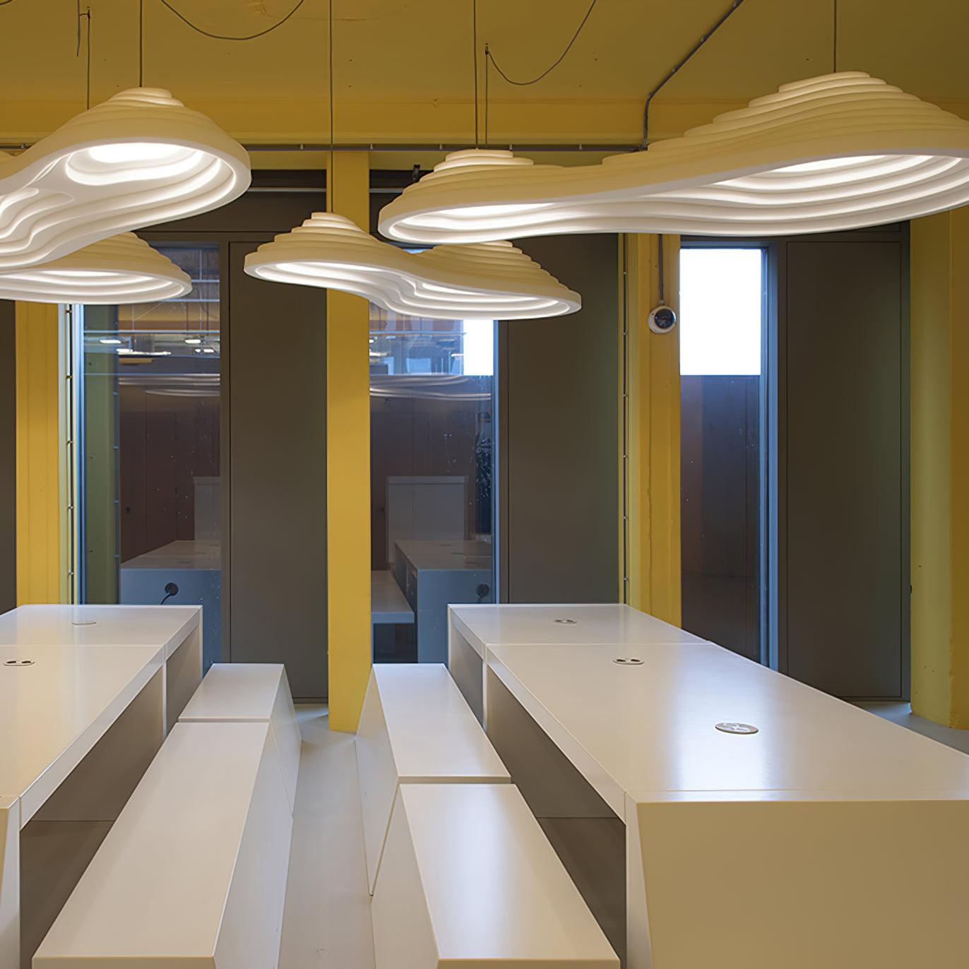 Rice Field Acoustic Acrylic Lamps - Cueteks