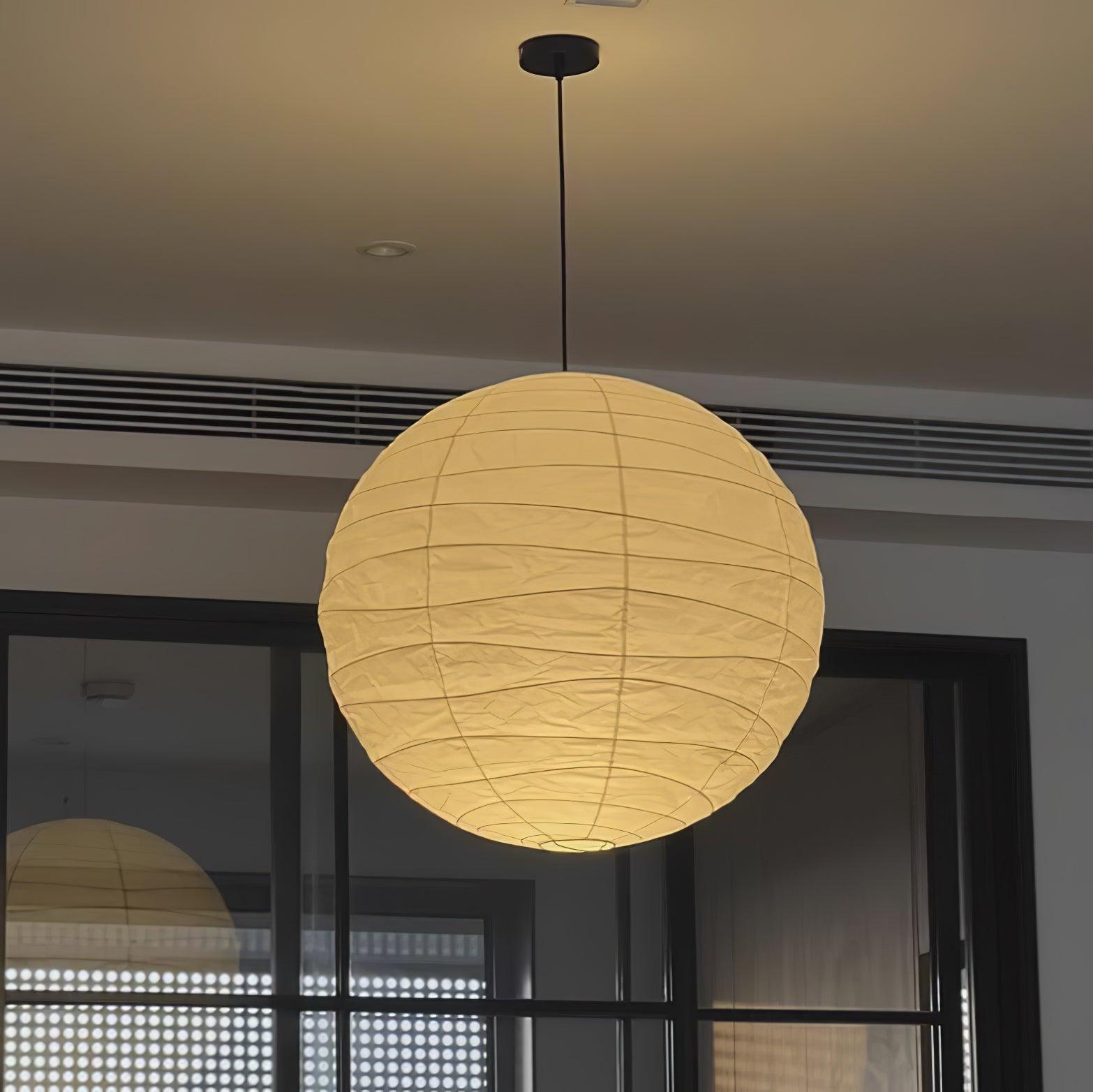 Washi Paper Pendant Lamp - Cueteks