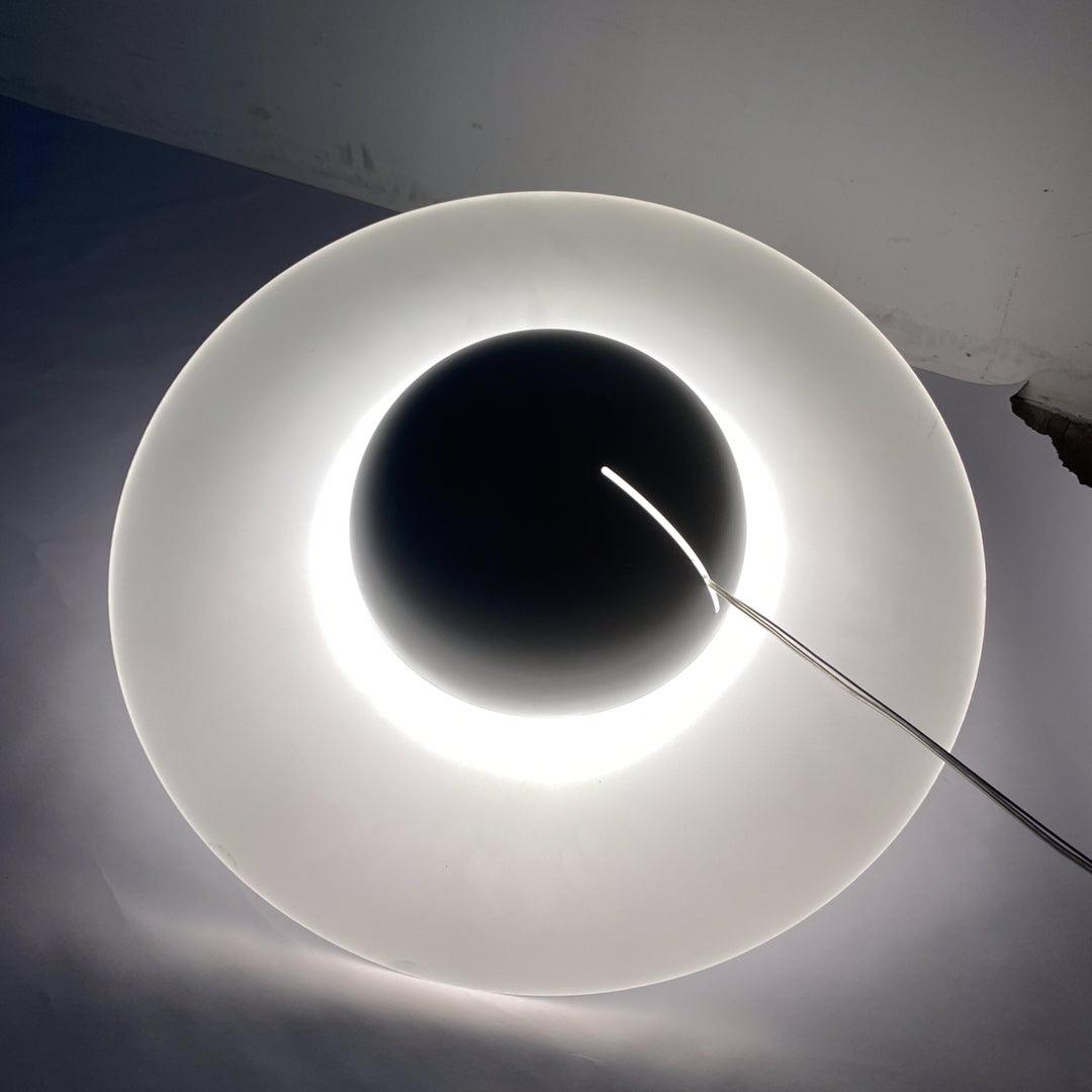 Jupiter Ring white LED pendant light